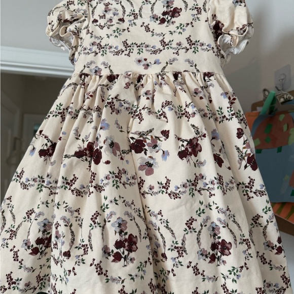 Edgehill Collection Brown Puff Sleeve Sundress - Picture 5 of 6